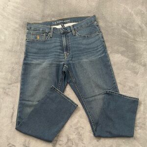 U.S. Polo Assn. Men's Blue Straight Jeans